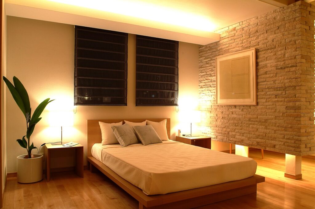 新築住宅の照明計画 寝室