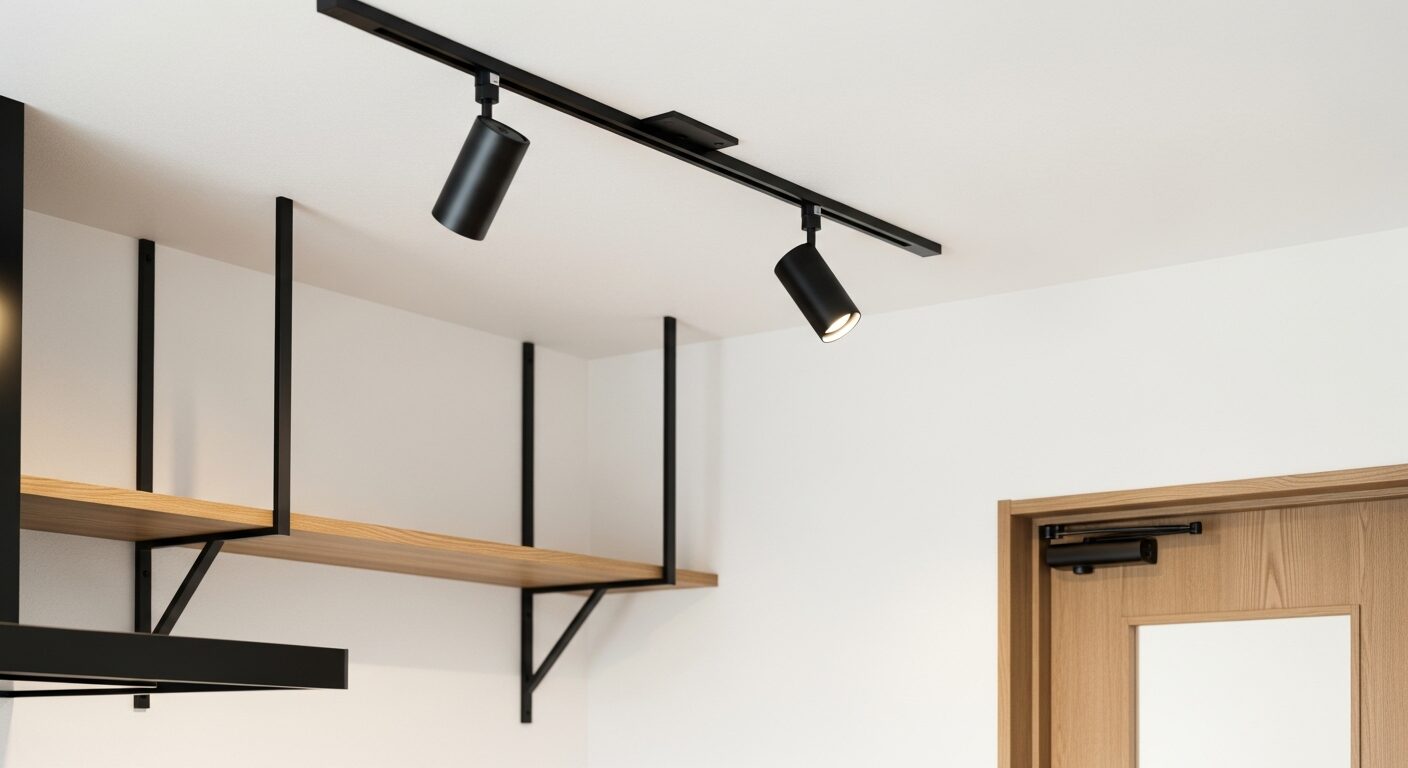 インテリアの統一感を出すコツ。照明器具や家具のパーツを「黒」で統一し、まとまりのあるおしゃれな空間にした実例