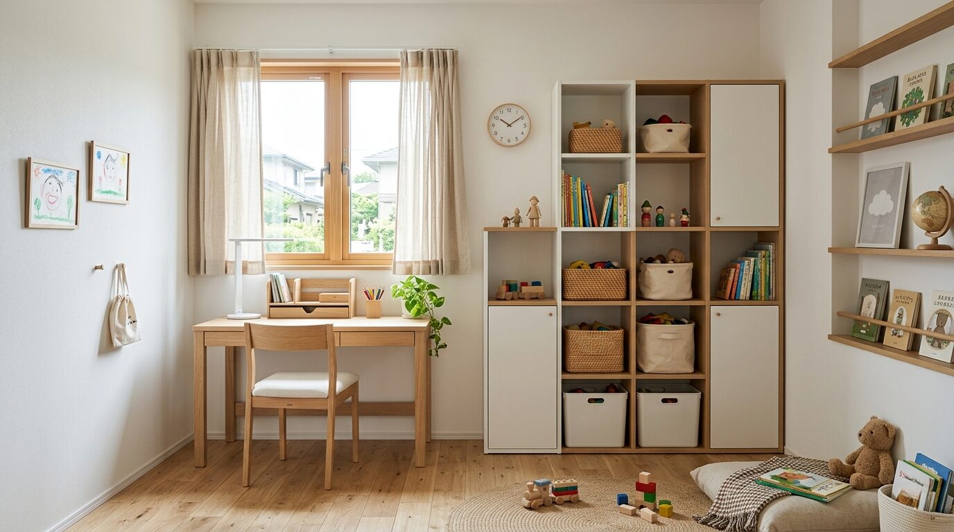 子ども部屋に本当に必要なものは?年齢別×将来後悔しない「間取りと設備」の設計ルール