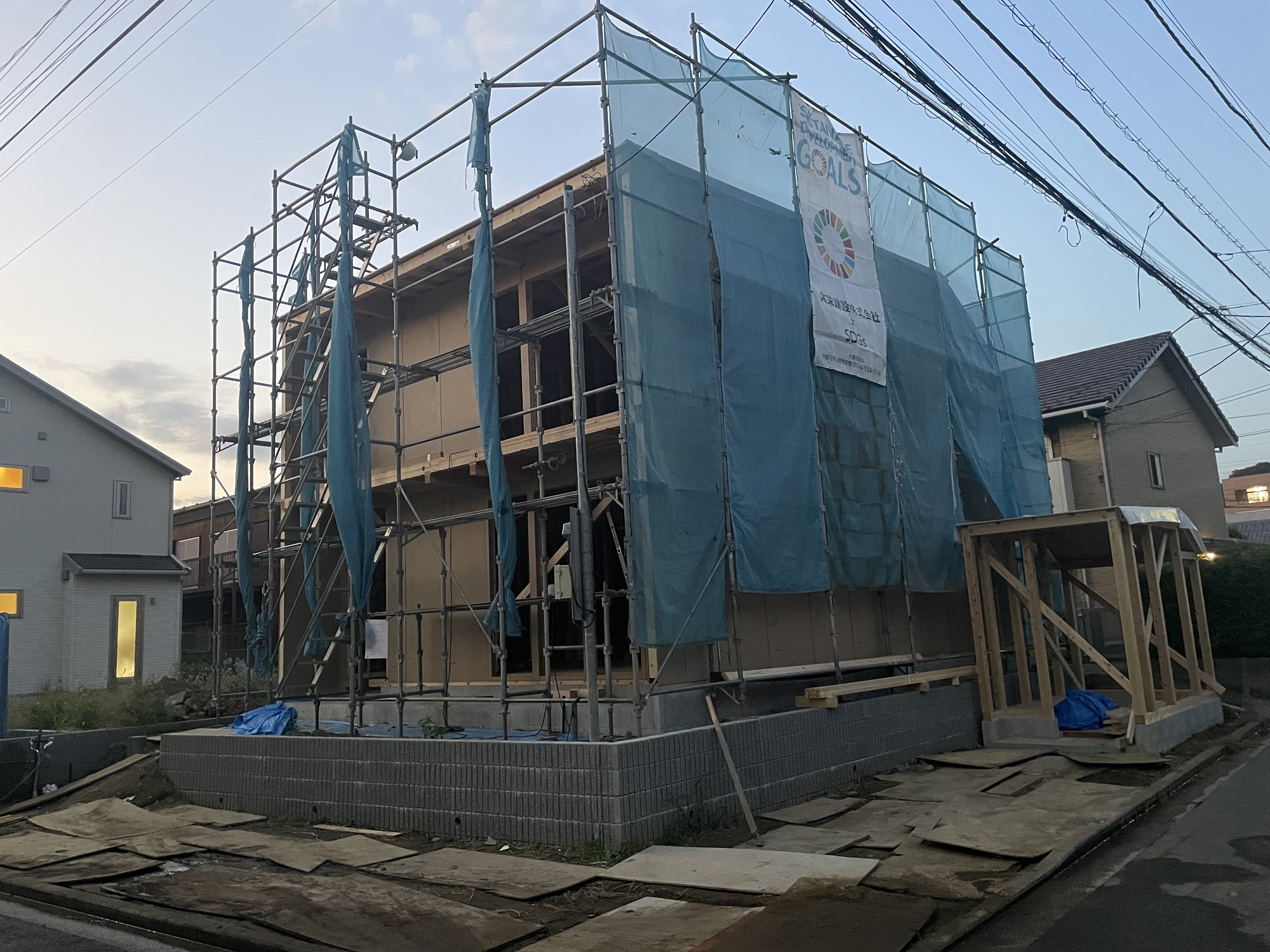 新築戸建て注文住宅構造見学会