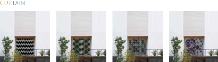 TRETTIO ALKU WHITE CURTAIN