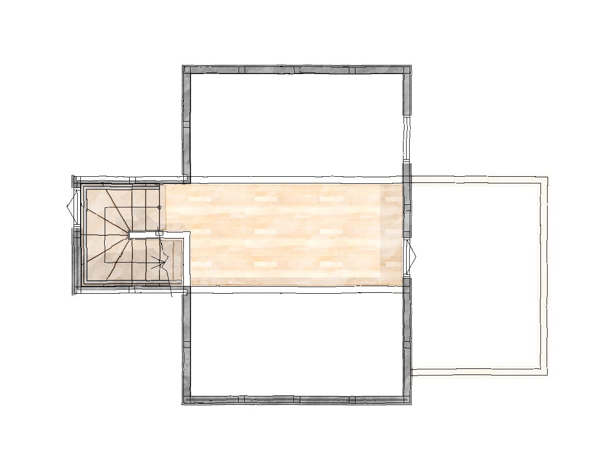 ModelHouse"Dai Air house"ロフト間取り図