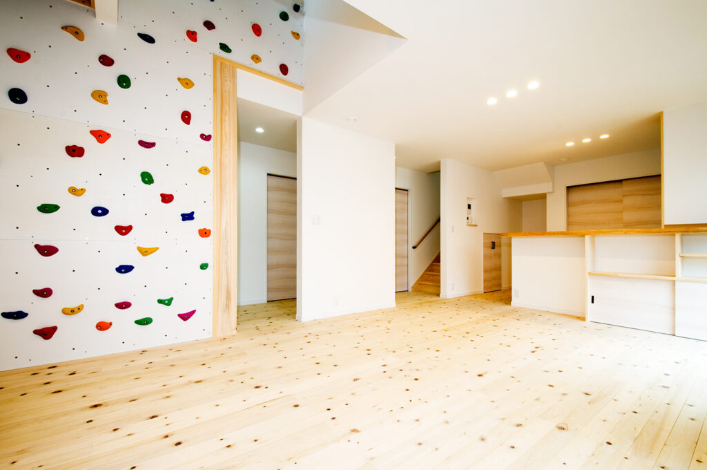 主婦のこだわりが詰まった、家族で楽しく快適に過ごせるお家