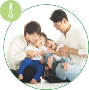 promise01.家族の健康を守る「おいしい空気」の暮らし
