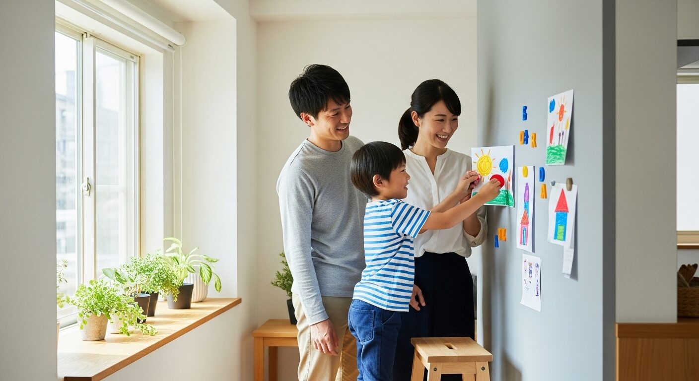 新築でマグネットウォールをやめた理由とは？後悔しないための７つのデメリットと注意点