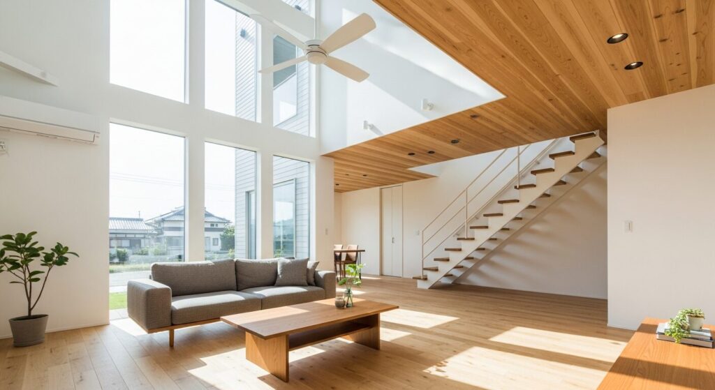 リビングに吹き抜けをつくるメリットとは?後悔しないための設計ポイントを徹底解説