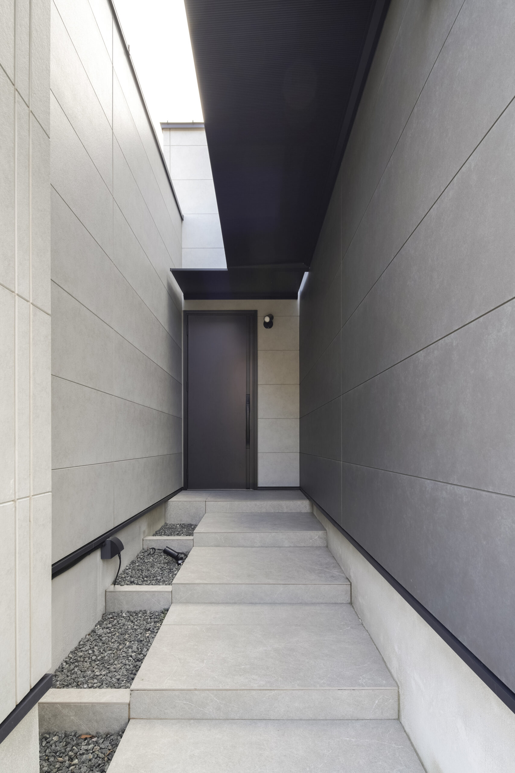 ペットと暮らす中庭のある家