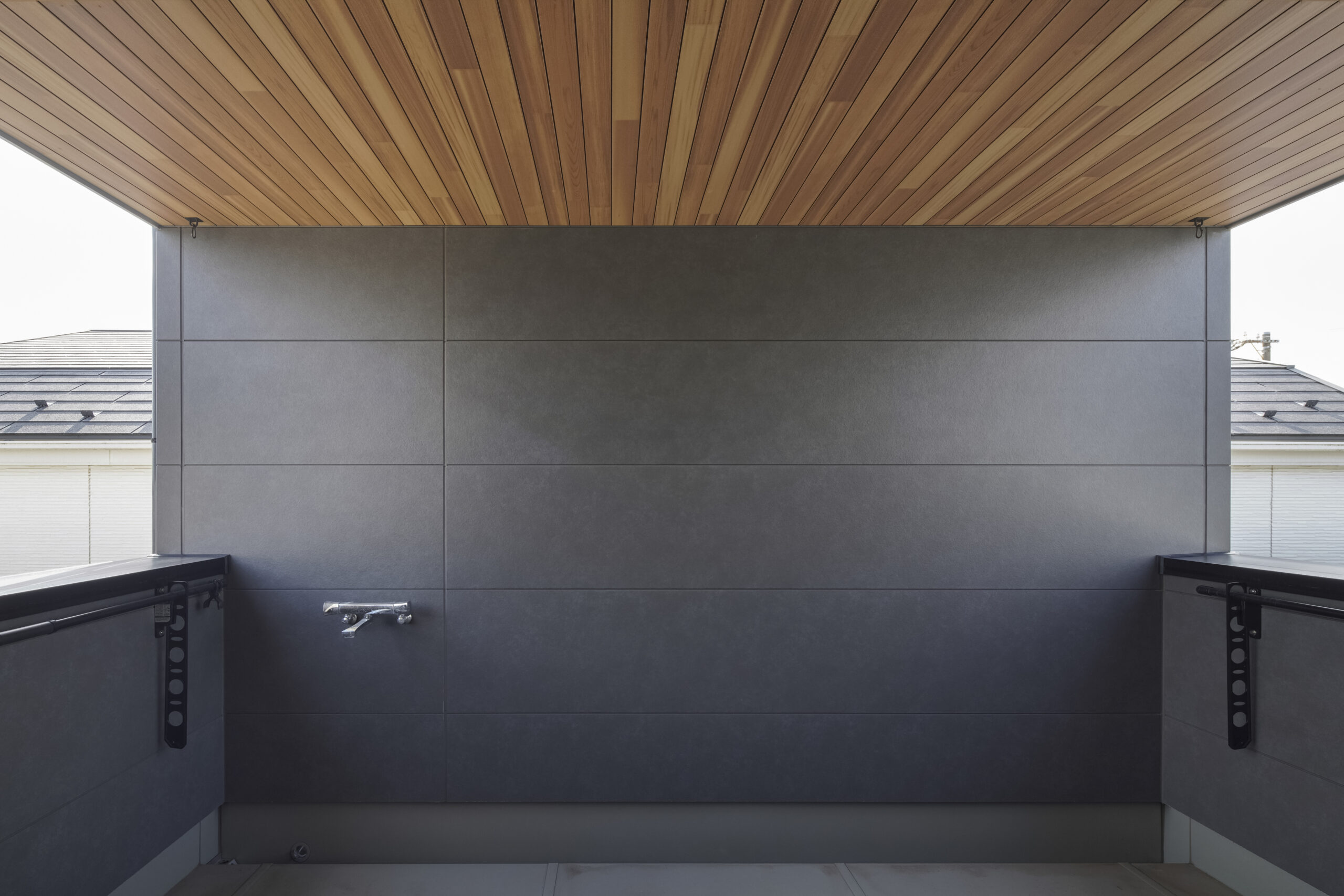 ペットと暮らす中庭のある家