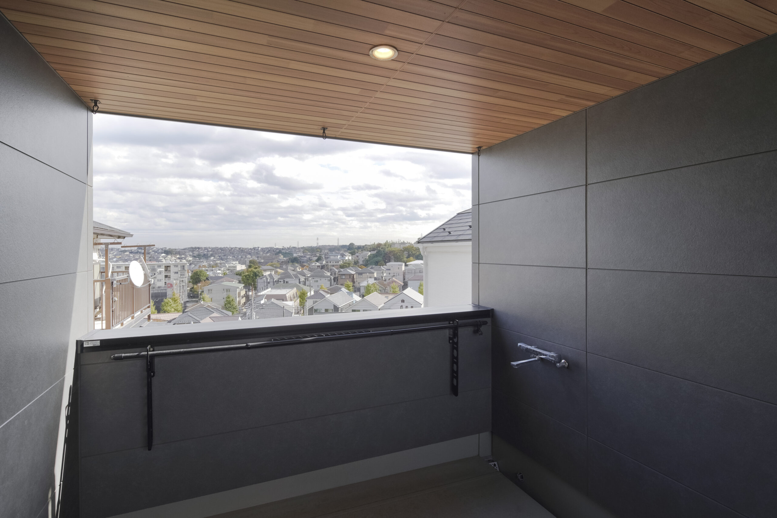 ペットと暮らす中庭のある家