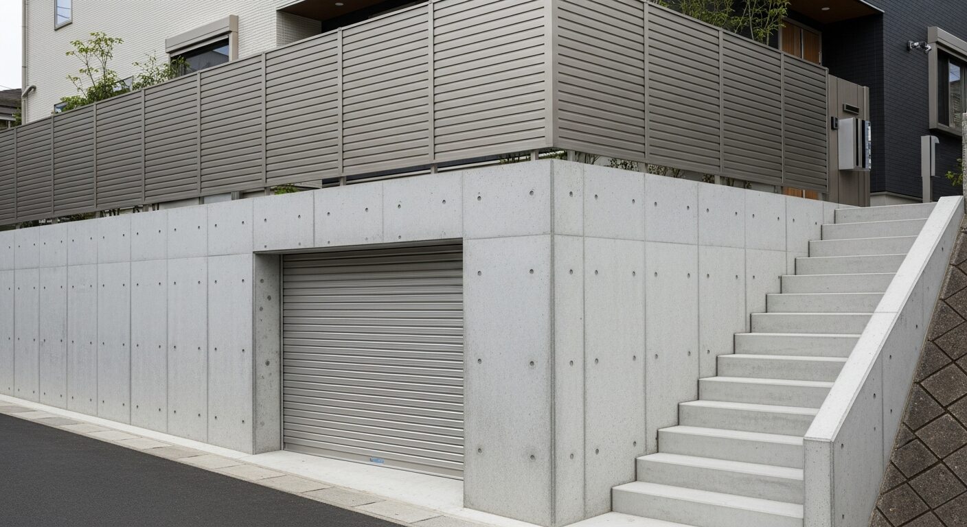 「傾斜地」を前向きに活かす|横浜市金沢区でビルトインガレージを取り入れ、無理なくコストを抑える土地選びの考え方